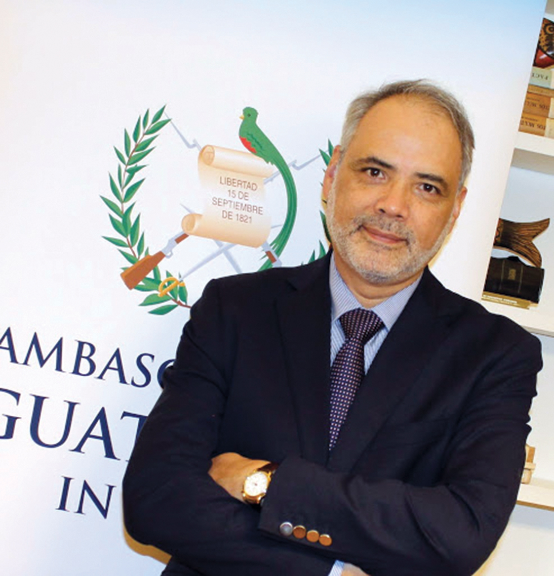 Luis Carranza, Ambasciatore del Guatemala in Italia