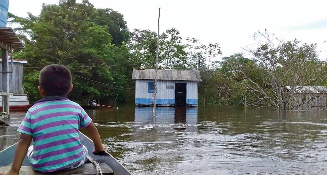 In Amazzonia emergenza allagamenti, è record per il Rio Negro