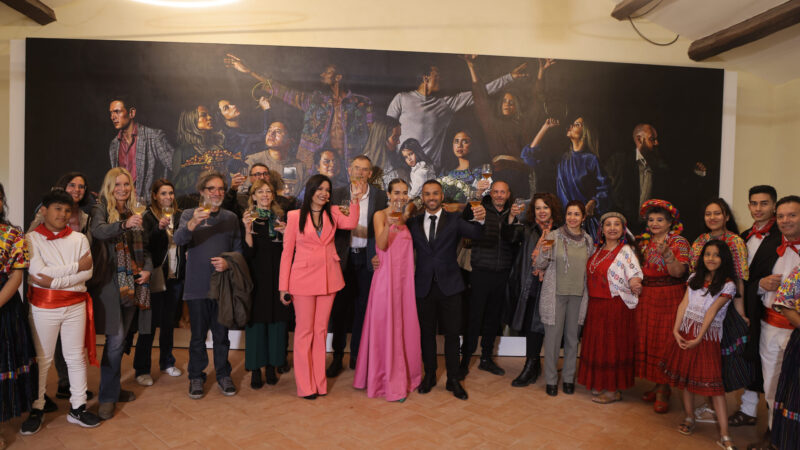 Inaugurata la mostra “Inclusion” di Chrispapita al Castello di Santa Severa